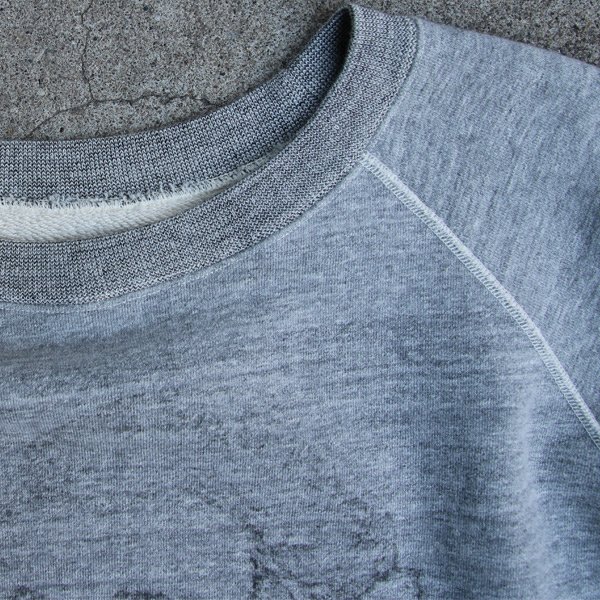 画像16: 19/7吊編裏毛 Haydn Joseph プリント ラグランスウェット【MADE IN TOKYO】『東京製』/ Upscape Audience