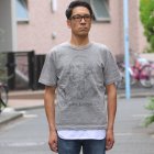 More photos1: 16/1吊編天竺 C/N Haydn Joseph プリント S/S Tee【MADE IN TOKYO】『東京製』/ Upscape Audience