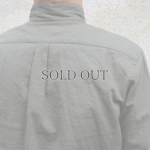 画像19: ソフトリネンコットンキャンバス スタンドスモールカラー9/S シャツジャケット【MADE IN JAPAN】『日本製』/ Upscape Audience