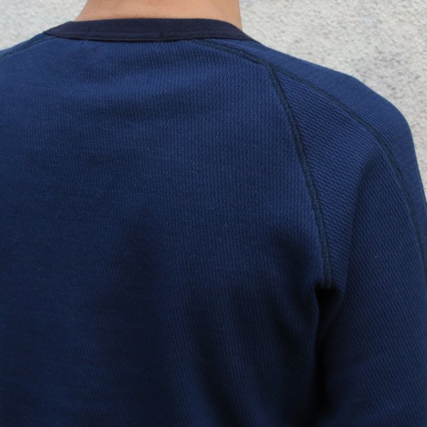 画像17: MILITARYサーマル Vガゼット トラック 9分袖 ニットソー【MADE IN JAPAN】『日本製』 / Upscape Audience