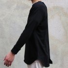 More photos3: コーマ天竺BACKカーディガン ロング L/S Tee【MADE IN JAPAN】『日本製』/ Upscape Audience