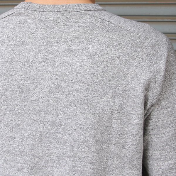 画像15: 16/1吊編天竺 ヘムラウンド 胸ポケ付 クルーネック5分袖Tee【MADE IN TOKYO】『東京製』  / Upscape Audience