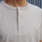 More photos2: Riding High / LOOPWHEEL HENLEY S/S T-SHIRTS【MADE IN JAPAN】『日本製』  / Riding High