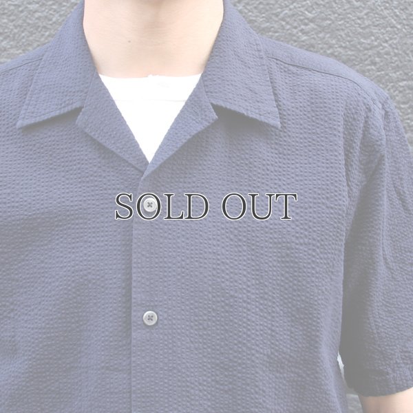 画像10: コットンシアサッカーオープンカラーシャツJKT『日本製』/ Upscape Audience