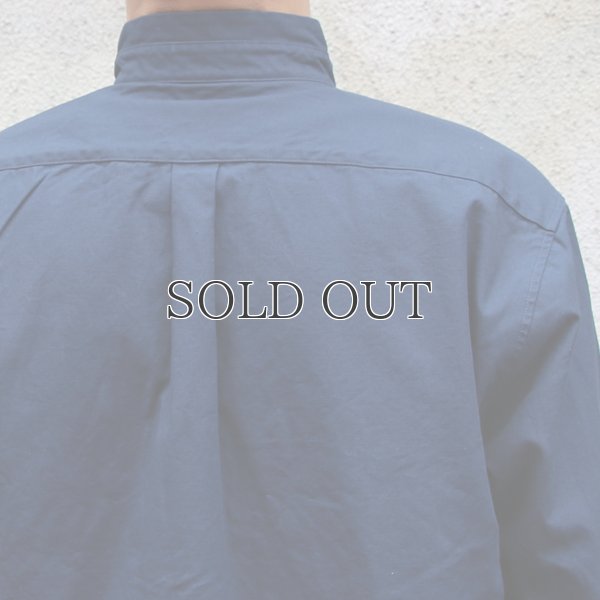 画像12: コットンミニヘリンボーン ポケ付 ローマシャツコート【MADE IN JAPAN】『日本製』/ Upscape Audience