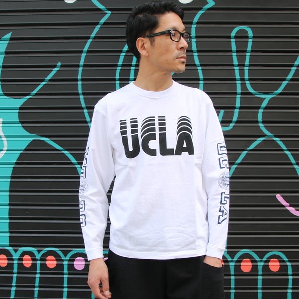 画像6: 【RE PRICE / 価格改定】オールドプリント"UCLA-SLIDE"米綿長袖TEE/ Audience