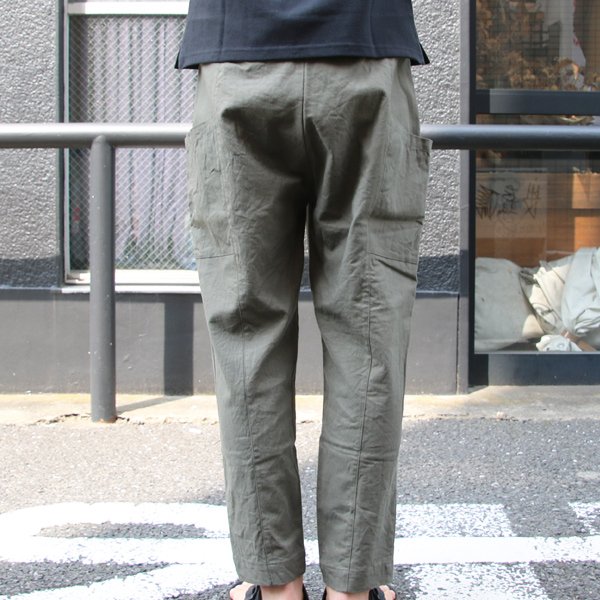 画像12: ソフトリネンキャンバス ツールポケットイージーアンクルパンツ『日本製』【送料無料】  / Upscape Audience