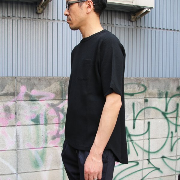 画像7: 度詰ワッフル ヘムラウンドポケTEE【MADE IN JAPAN】『日本製』/ Upscape Audience