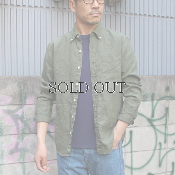 画像8: 【RE PRICE / 価格改定】"Hardmans"リネン ボタンダウン 長袖 シャツ『日本製』/ Upscape Audience