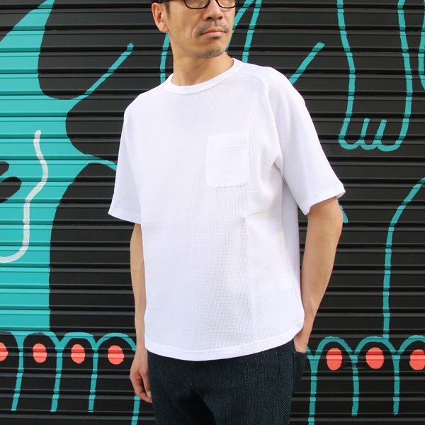 画像11: 度詰ワッフル ヘムラウンドポケTEE【MADE IN JAPAN】『日本製』/ Upscape Audience