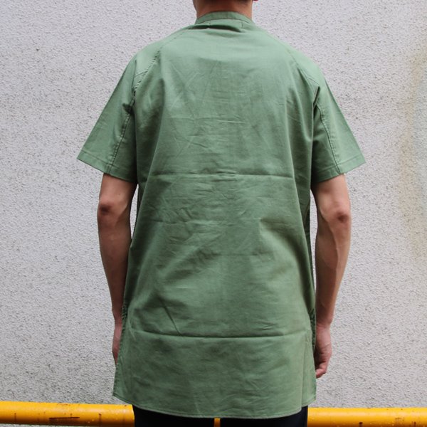 画像14: コットンクロス バンドカラー プルオーバーシャツ『日本製』Upscape Audience