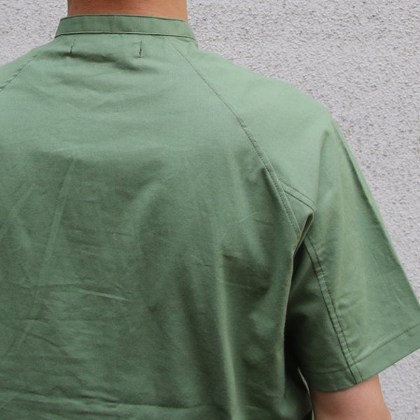 画像17: コットンクロス バンドカラー プルオーバーシャツ『日本製』Upscape Audience