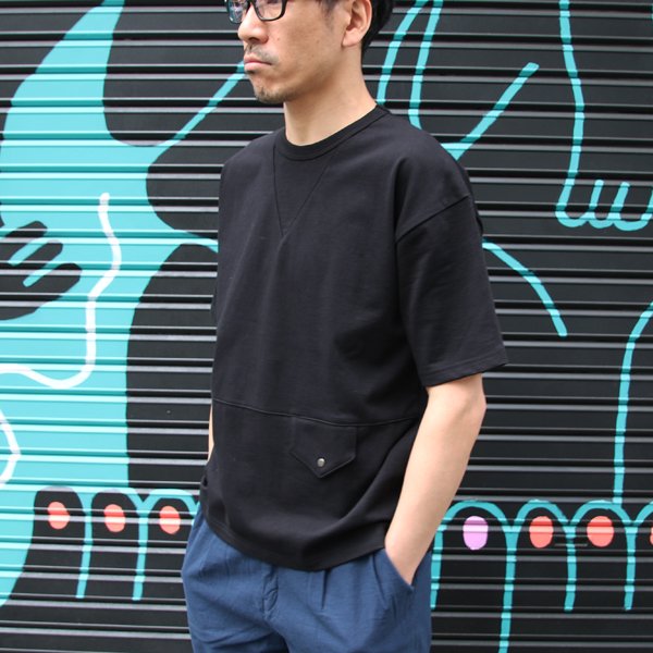 画像8: VORTEX8オンス(MVS天竺)Vガゼット フラップポケ付き ビッグTee【MADE IN JAPAN】『日本製』/ Upscape Audience