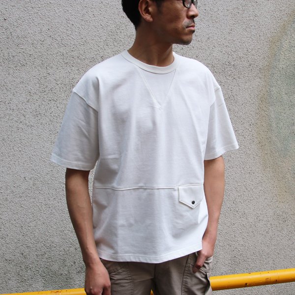 画像7: VORTEX8オンス(MVS天竺)Vガゼット フラップポケ付き ビッグTee【MADE IN JAPAN】『日本製』/ Upscape Audience