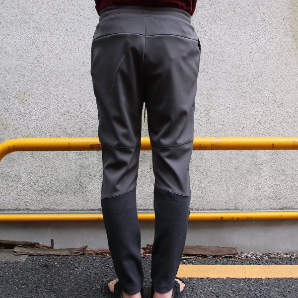 画像13: 【RE PRICE/価格改定】3段スムース リブ切り替え イージージョッパーズアンクルパンツ【MADE IN JAPAN】『日本製』 / Upscape Audience