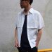 画像6: シャンブレー半袖ワークシャツ / CAMCO（カムコ）
