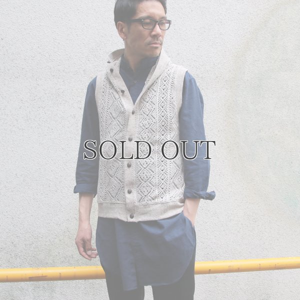 画像8: 麻混トルテサマーニット2WAYベスト【MADE IN JAPAN】 / Upscape Audience