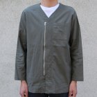 More photos1: ソフトリネンキャンバス ARMY ZIP 9分袖 ジャケット『日本製』/ Upscape Audience