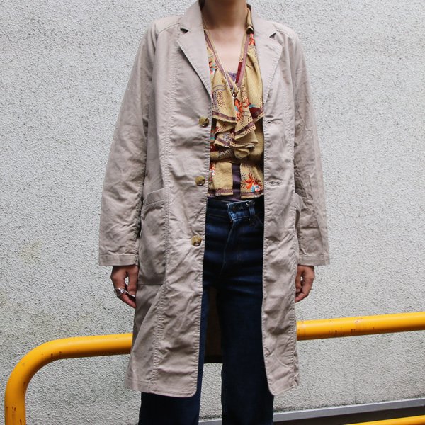 画像4: 綿麻ムラ糸サージ 3Bクラークコート[Lady's] 『日本製』【送料無料】  / Upscape Audience