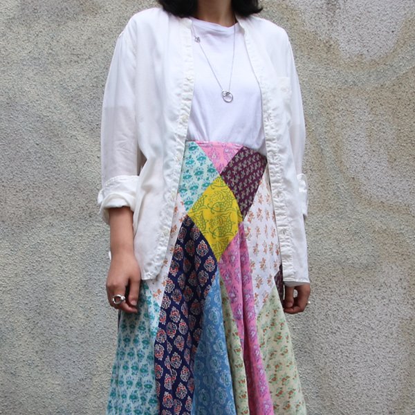 画像7: Vネックバンドカラーテンセル長袖_Shirts[Lady's] 【MADE IN JAPAN】『日本製』/ Upscape Audience