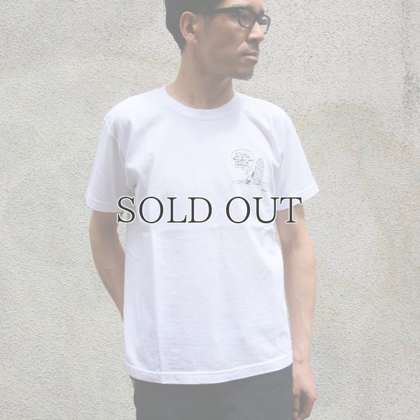 画像3: Old Snoopy "Schulz-Beach" 7.1oz米綿丸胴オールドプリントクルーネックT / Audience