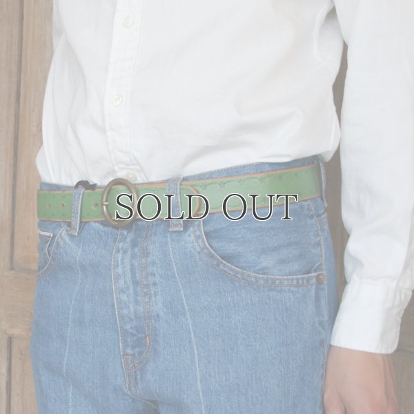 画像4: スタースタンプレザーベルト / Pieroglyph