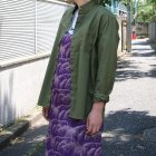 More photos1: 【RE PRICE/価格改定】コットンギャバジンスタンドスモールカラー９分袖 ライト_Jacket【MADE IN JAPAN】『日本製』/ Upscape Audience