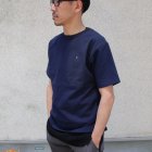 More photos3: Basque10オンス（バスク天竺）× MOVE FIT（ムーヴフィット）切り替え サイドスリットポケTee【MADE IN JAPAN】『日本製』/ Upscape Audience