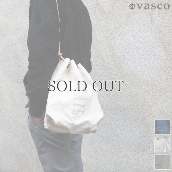 画像1: CANVAS DOMESTIC MAIL PORSE BAG  / VASCO