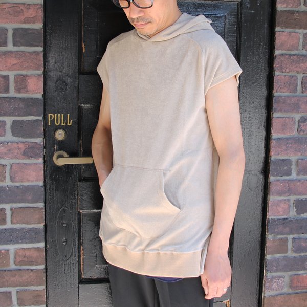 画像18: 【RE PRICE / 価格改定】コットンパイル プルパーカーキャップスリーブTEE【MADE IN JAPAN】『日本製』/ Upscape Audience