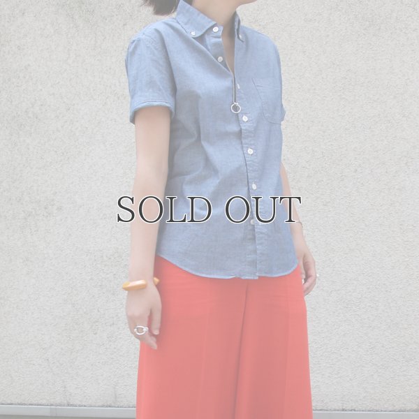 画像5: ワイドスプレッドボタンダウンカラー半袖シャツ [Lady's] 【MADE IN JAPAN】『日本製』/ Upscape Audience