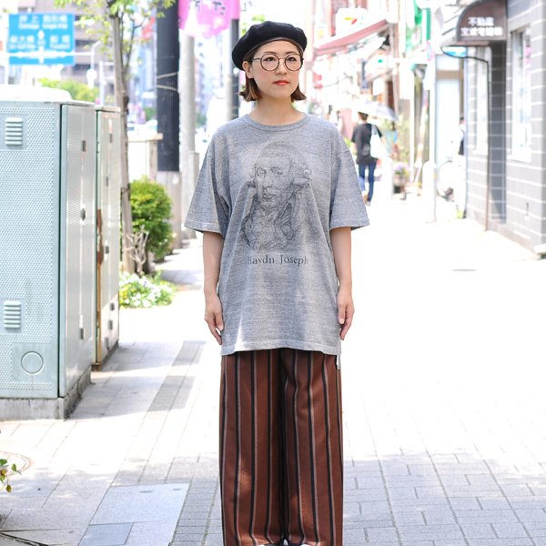 画像3: 16/1吊編天竺 C/N Haydn Joseph プリント S/S Tee【MADE IN TOKYO】『東京製』/ Upscape Audience