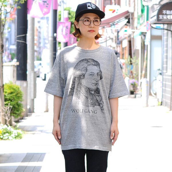 画像2: 16/1吊編天竺 C/N Wolfgang プリント S/S Tee【MADE IN TOKYO】『東京製』/ Upscape Audience