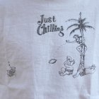 More photos1: EggSand BY Doodles×RIDING HI Print  S/S Tee(JUST CHLLING)