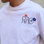 More photos2:  【RE PRICE/価格改定】Riding High / P&E COMBI S/S TEE(PEACE)【MADE IN JAPAN】『日本製』