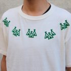 More photos2: 【RE PRICE/価格改定】Riding High / CULTURE FLOCKY PRINT S/S TEE(TIPI TENT)【MADE IN JAPAN】『日本製』