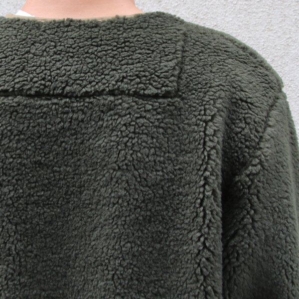 画像20: 【Lanificio Becagli（ベッカリー）】トスカーナボア スナップジャケット【MADE IN JAPAN】『日本製』【送料無料】/ Upscape Audience