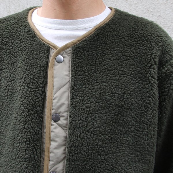 画像19: 【Lanificio Becagli（ベッカリー）】トスカーナボア スナップジャケット【MADE IN JAPAN】『日本製』【送料無料】/ Upscape Audience