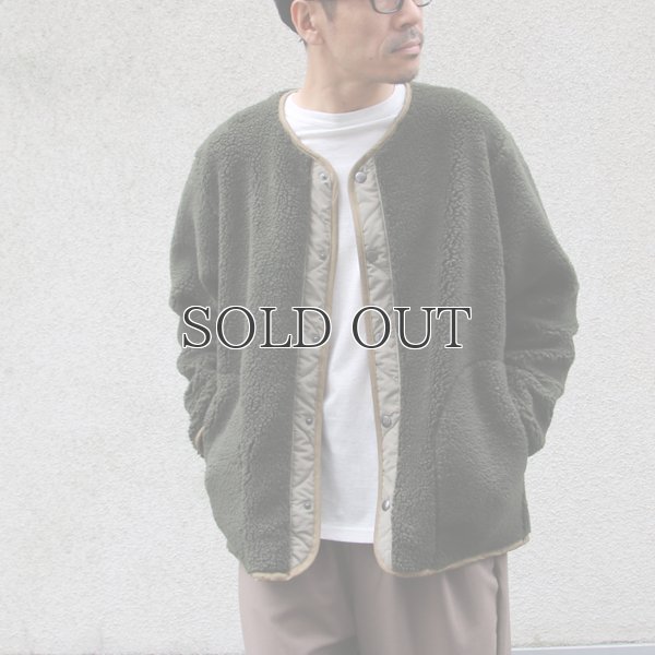 画像16: 【Lanificio Becagli（ベッカリー）】トスカーナボア スナップジャケット【MADE IN JAPAN】『日本製』/ Upscape Audience