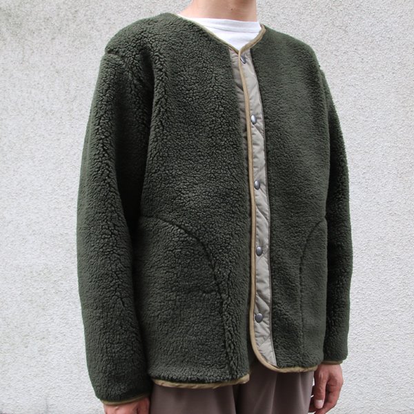 画像18: 【Lanificio Becagli（ベッカリー）】トスカーナボア スナップジャケット【MADE IN JAPAN】『日本製』【送料無料】/ Upscape Audience