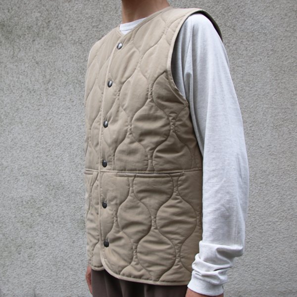 画像14: Teflon（テフロン）ウェーブキルト スナップベスト【MADE IN JAPAN】『日本製』【送料無料】 / Upscape Audience