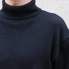 More photos1: 度詰ワッフル タートルネック フィンガーホール L/S【MADE IN JAPAN】『日本製』/ Upscape Audience