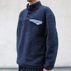 More photos2: 【Lanificio Becagli（ベッカリー）】トスカーナボア スナップT【MADE IN JAPAN】『日本製』【送料無料】/ Upscape Audience