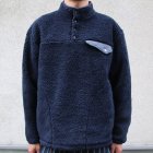 More photos1: 【Lanificio Becagli（ベッカリー）】トスカーナボア スナップT【MADE IN JAPAN】『日本製』【送料無料】/ Upscape Audience