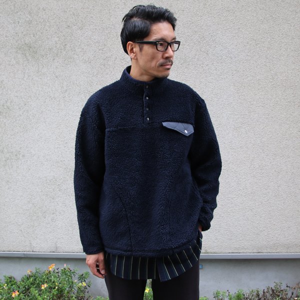 画像6: 【Lanificio Becagli（ベッカリー）】トスカーナボア スナップT【MADE IN JAPAN】『日本製』【送料無料】/ Upscape Audience