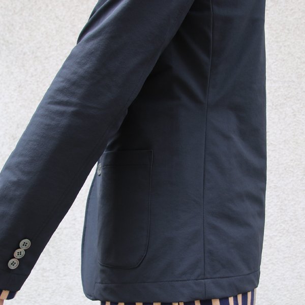 画像15: 【RE PRICE/価格改定】ナイロン 4WAY ストレッチ 2Bテーラードジャケット【MADE IN JAPAN】『日本製』/ Upscape Audience