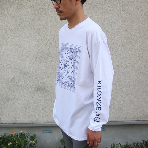 画像9: 【RE PRICE / 価格改定】BRONZE AGE（ブロンズエイジ）16/-天竺 プリント L/S TEE/ Audience