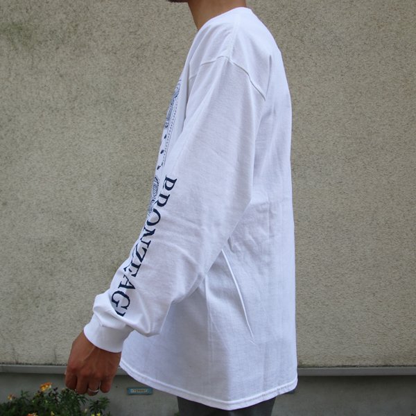 画像12: 【RE PRICE / 価格改定】BRONZE AGE（ブロンズエイジ）16/-天竺 プリント L/S TEE/ Audience