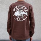More photos2: BRONZE AGE（ブロンズエイジ）16/-天竺 プリント L/S TEE/ Audience