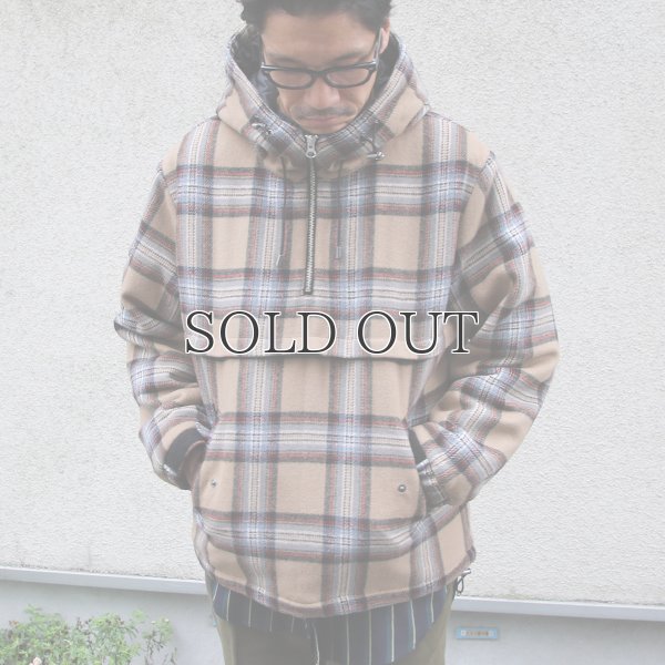 画像11: チェック柄 メルトン サーモライトアノラックパーカー / Audience